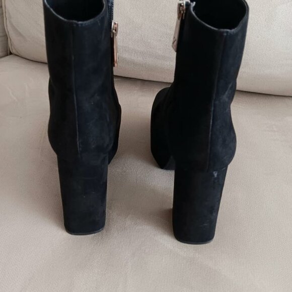 Zara Platform Blacks Boots - Picture 4 of 4